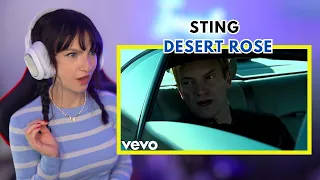 Sting - Desert Rose | First Time Reaction