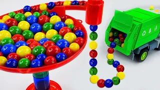 Marble run race ASMR ☆ Round and round