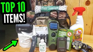 WHAT GEAR TO PACK FOR BOW HUNTING! - Top 10 Hunting Items