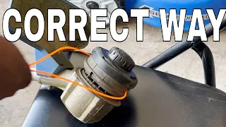 How To Restring Your Kobalt 80v Weed Eater The Correct And Easiest Way