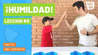 "Humildad - Lección #3" - El Fruto del Espíritu | Niños con Vida | 21 de Noviembre, 2021