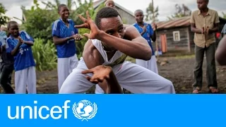 Capoeira hits the streets of DR Congo | UNICEF