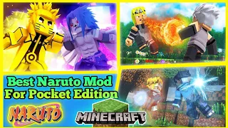 How To Download Naruto Mod For MCPE 1.20 | Naruto Shippuden Mod For MCPE 1.19 |