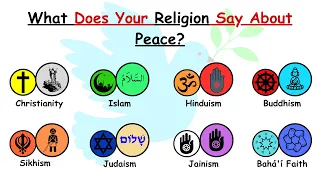 Every Major World's Religion Approach to Peace Explained In 5 Minutes