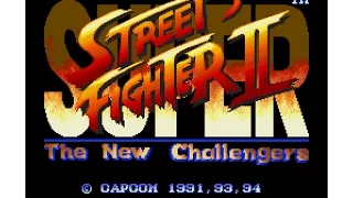 Mega Drive Longplay [392] Super Street Fighter II: The New Challengers