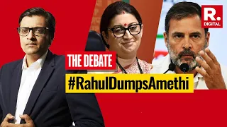 The Arnab Debate: Did Rahul Gandhi Run Away From Amethi To Rae Bareli?