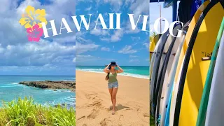 vlog | trip to hawaii, waikiki beach, north shore, shopping