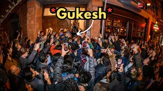 The crazy love that fans showed for Gukesh after he won the FIDE Candidates 2024