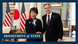 Secretary Blinken meets with Japanese Foreign Minister Kamikawa Yoko