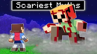 Testing Minecraft's SCARIEST MYTHS ...
