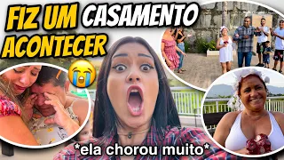 FIZ UM CASAMENTO ACONTECER!!! *teve muito choro* 😂😭 OLHA ISSO.