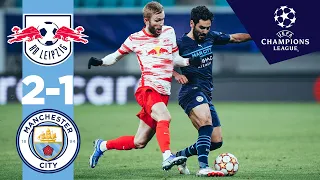 Man City Highlights | RB Leipzig 2-1 City | City top their Champions League Group!