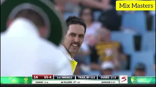 Mitchell Johnson's Killer Bouncers Vs South Africa | Hostile Bowling