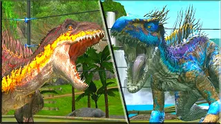 TOURNAMENT INDORAPTOR VS INDORAPTOR GEN 2 | JURASSIC WORLD THE GAME