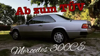 Der Benz muss zum TÜV // Mercedes C124 300CE TÜV Check