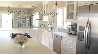 Beach Cottage Home Tour // Before & After!