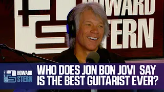 Who Does Jon Bon Jovi Think Was the Greatest Guitarist of All Time?