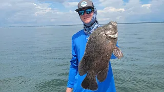 Triple Tail Fishing The Buoys Inside Tampa Bay!