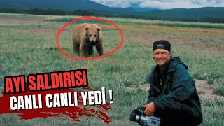 Timoty Treadwell'in Ayı Tarafından Canlı Canlı Yenildiği Anların Hikayesi ( Boz Ayı Saldırısı )