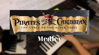 Pirates of the Caribbean Medley, Yamaha Electone el900 - Dimitris Leontaris