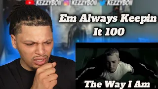 FIRST TIME HEARING EMINEM THE WAY I AM...