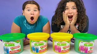 FIX THIS 5 POUND BUCKET OF STORE BOUGHT SLIME CHALLENGE 2!!