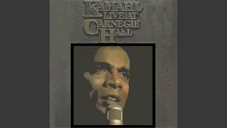 Kamahl Live At Carnegie Hall (Part 2)