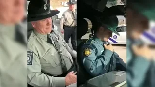 Watch Retiring Police Dad Break Down When Son Surprises Him Over the Radio