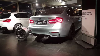 Bmw M3 F80 Limousine M-Performance Loud Exhaust Sound