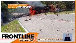 17 patay matapos ang banggaan ng van, truck | Frontline Pilipinas