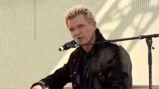 Musician Billy Idol takes the stage at 2015 LA Times Festival of Books