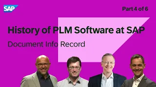 PLM Time Machine History of PLM Software at SAP P4 | Document Info Record