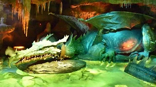 Dragon's Lair in Disneyland Paris Sleeping Beauty Castle Full Experience, La Tanière du Dragon