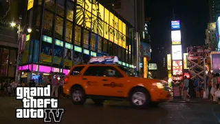 Atmospheric (New York City) at night, In 2008 With GTA IV Theme.