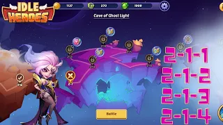 IDLE HEROES - CAMPAIGN STAGES 2-1-1 TO 2-1-4