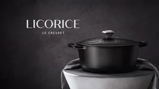 New! Licorice by Le Creuset