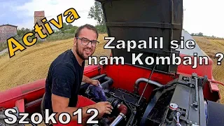 Awaria i prawie Zapalił się kombajn ! [Vlog#125] Żniwa 2019 Ku przestrodze