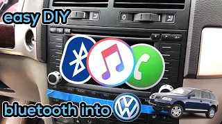 VW Bluetooth music streaming & Phone connectivity upgrade!!