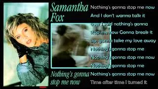 Samantha Fox - Nothings gonna stop me now