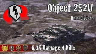 Object 252U  |  6,3K Damage 4 Kills  |  WoT Blitz Replays