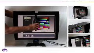 BenQ Professional Monitor: PG2401PT - X-rite Palette Master Software Demo Video