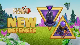 Monolith & Spell Towers: New Town Hall 15 Defenses! Clash of Clans