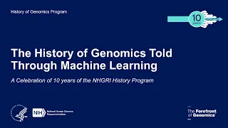 The History of Genomics Told Through Machine Learning