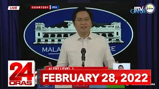 24 Oras Express: February 28, 2022 [HD]