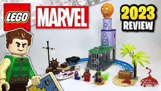 LEGO Marvel Team Spidey at Green Goblin's Lighthouse (10790) - 2023 Set Review