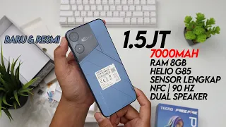 MAKIN MURAH MAKIN EDAN!BATERAI MONSTER 7000mAh + RAM JUMBO 8GB! Unboxing + Test Gaming + Test Kamera