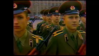 [1992] Belarusian Anthem | Belarusian Military School 1992