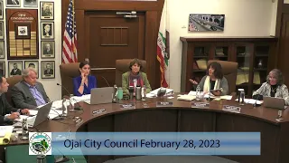 February 28, 2023 Ojai City Council Meeting