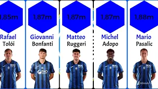 Atalanta players' shocking heights revealed #football #atalanta  #statistics #history