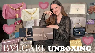 BVLGARI Bag Unboxing & BVLGARI Handbag Collection - New BVLGARI Serpenti Cabochon & Serpenti Forever